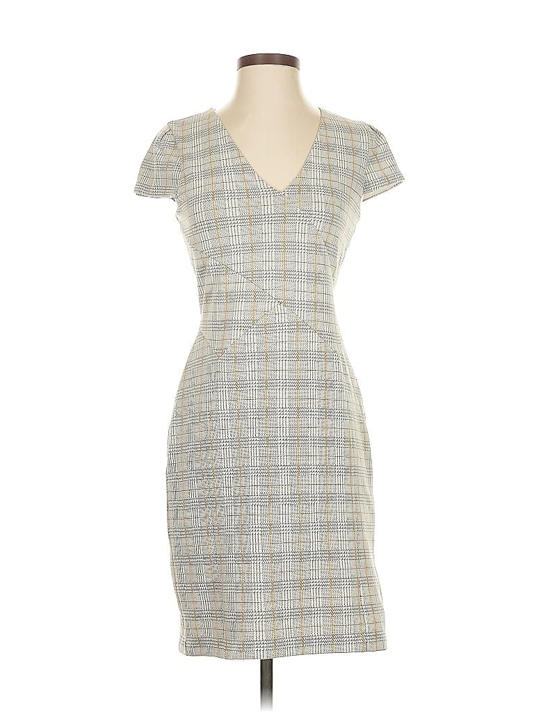 EXPRESS Pre-owned Casual Dress In Gray