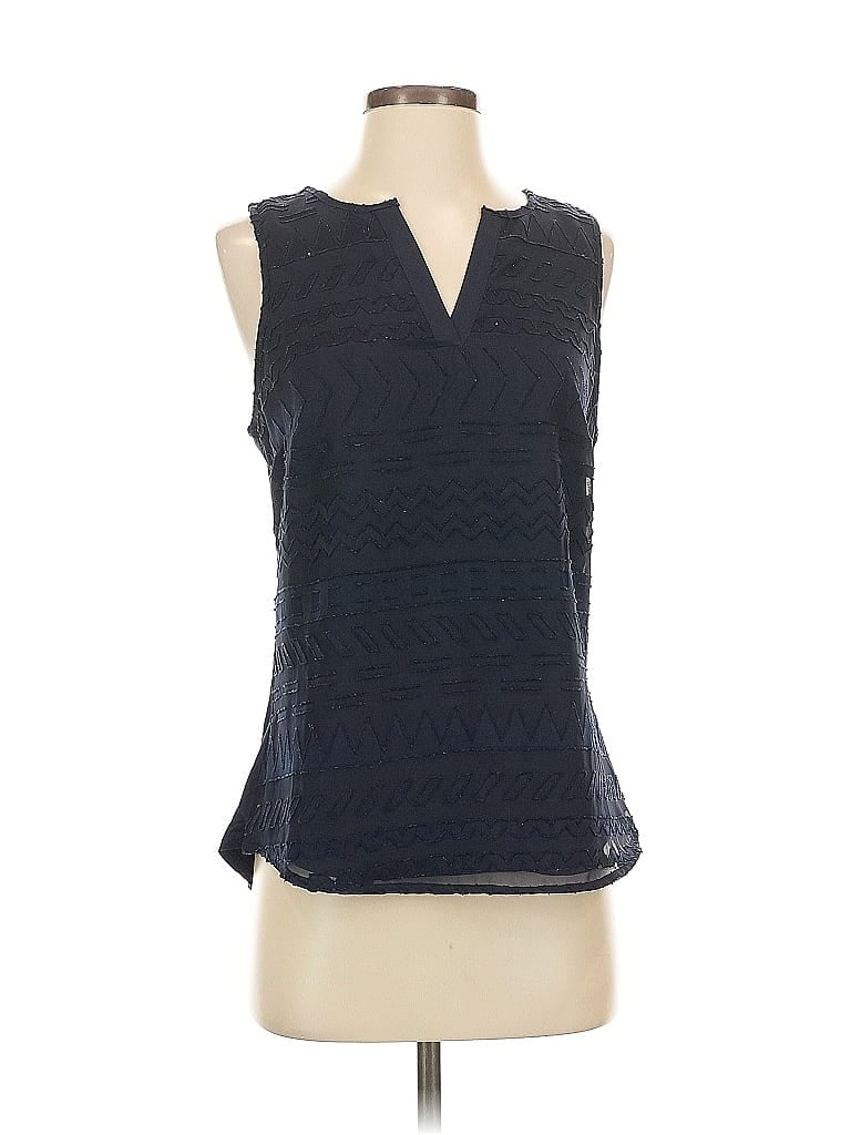 Click to view more detailed imagery on our partner's website Pre-owned Market & Spruce Sleeveless Blouse In Blue