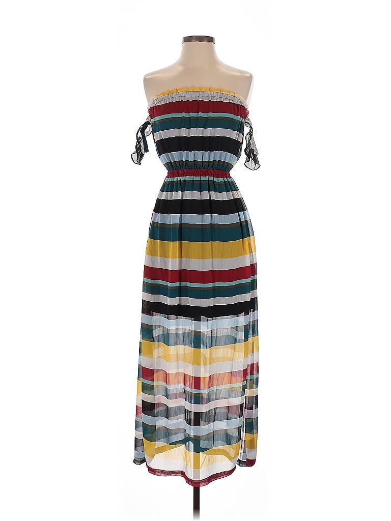 EXPRESS Pre-owned Casual Dress In Gray