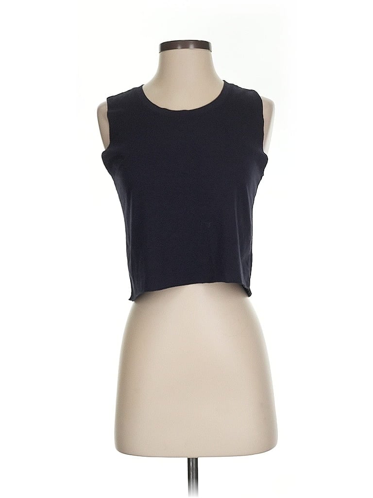 Pre-owned Assorted Brands Sleeveless T-shirt In Black