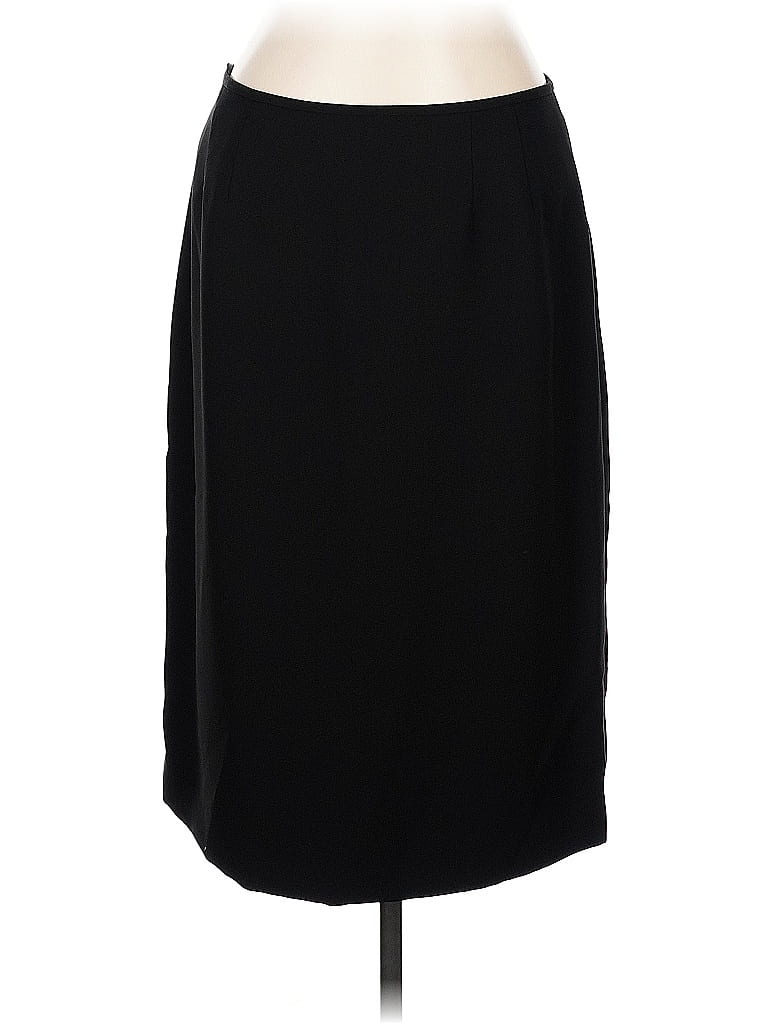 Pre-owned Le Suit Formal Skirt In Black