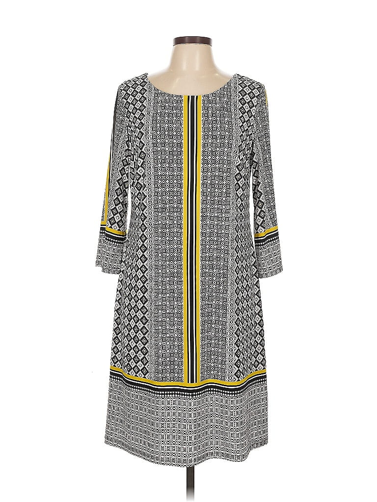 Pre-owned Inc International Concepts Casual Dress In Black