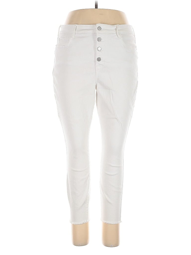 Pre-owned Nine West Jeggings In White