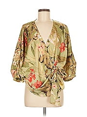 Easel 3/4 Sleeve Blouse