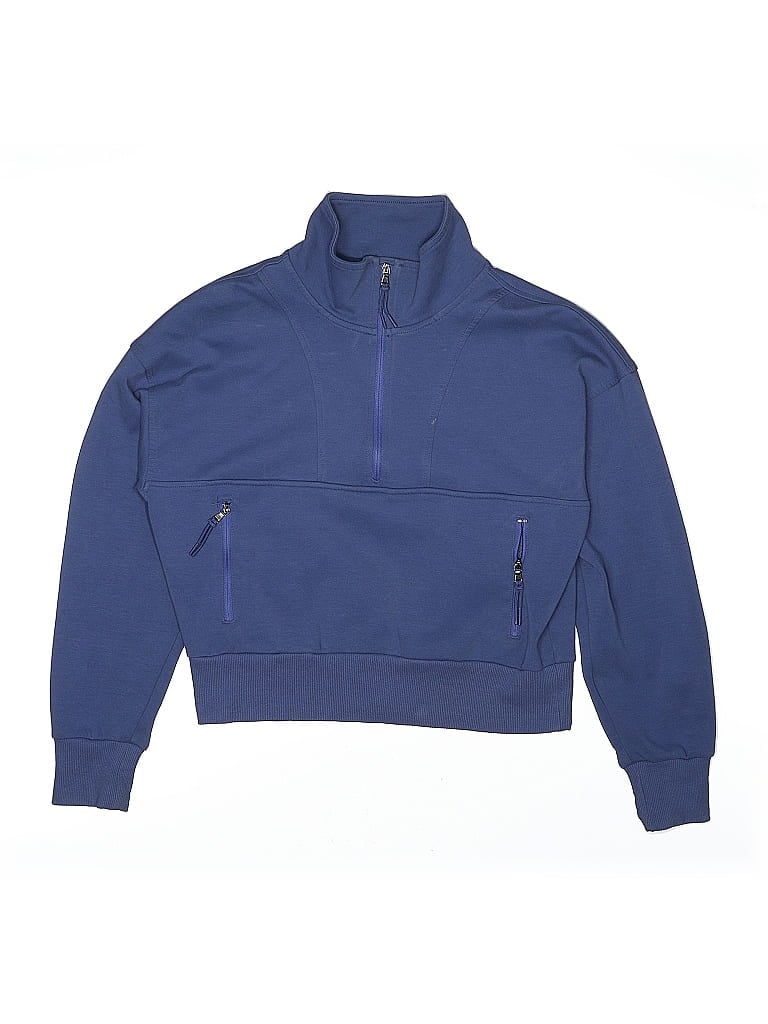 Pre-owned Active By Old Navy Kids' Pullover Sweater In Blue