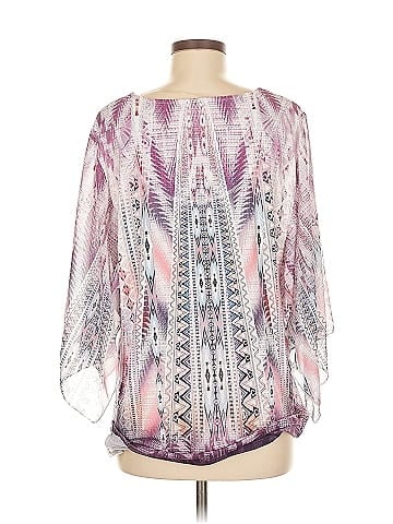 One World 3/4 Sleeve Blouse (view 2)