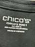 Chico's Black Sleeveless Top Size Med (1) - photo 7