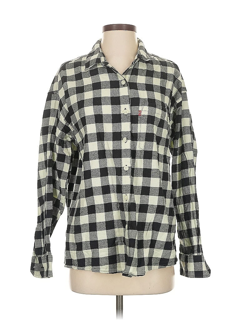 Click to view more detailed imagery on our partner's website Pre-owned Levi's Long Sleeve Button Down Shirt In Black