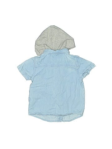 7 For All Mankind Short Sleeve Button-Down Shirt (view 2)