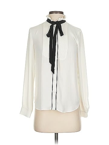 Ann Taylor Long Sleeve Blouse (view 1)