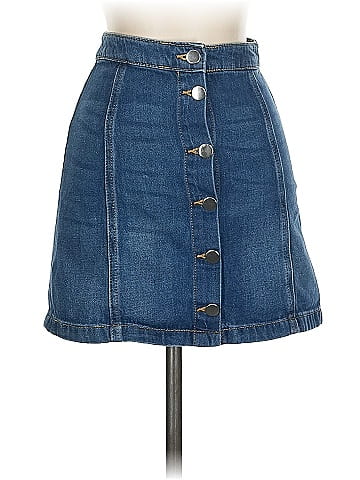Divided by H&M Denim Skirt (view 1)