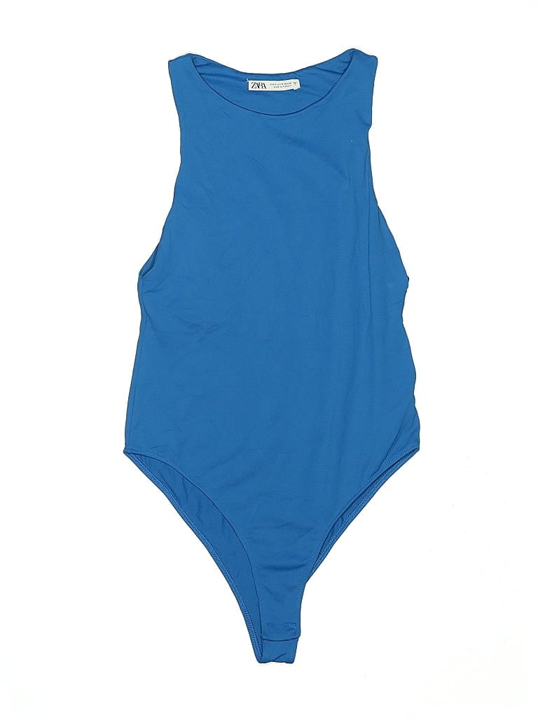 Pre-owned Zara Bodysuit In Blue