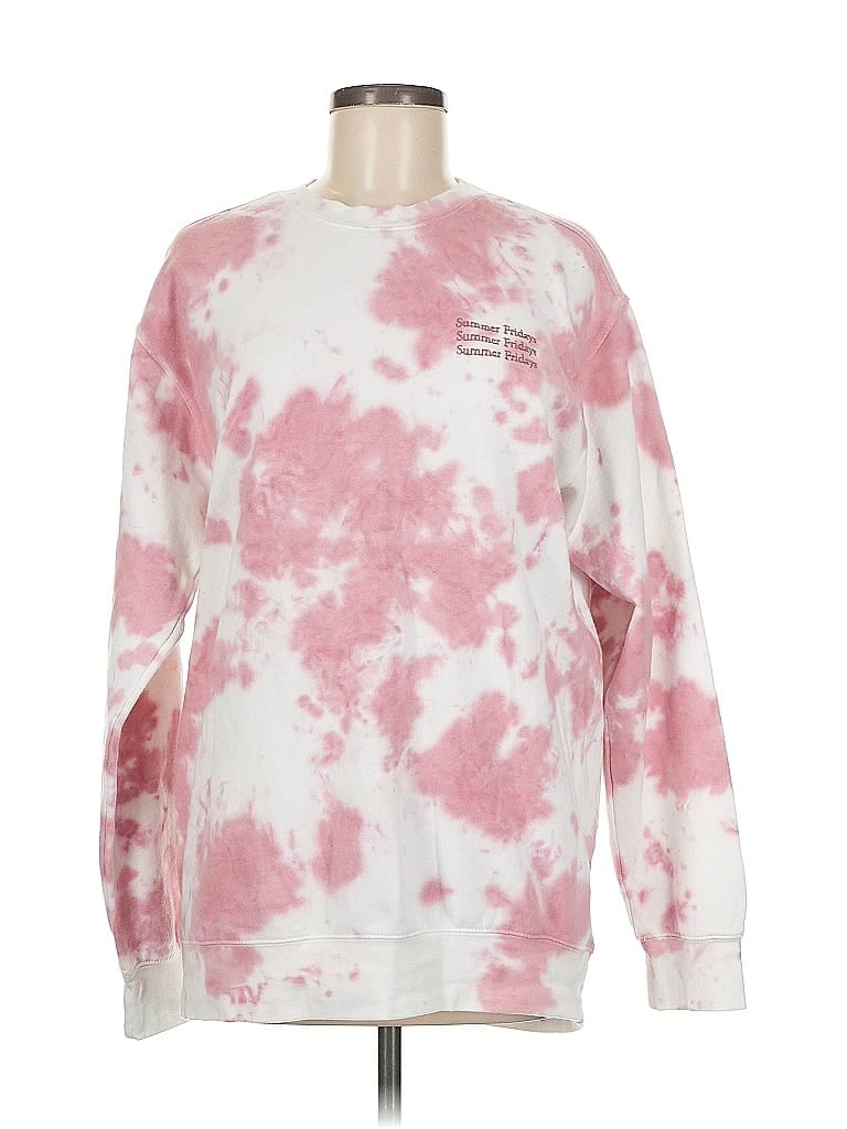 Pre-owned Assorted Brands Sweatshirt In Pink