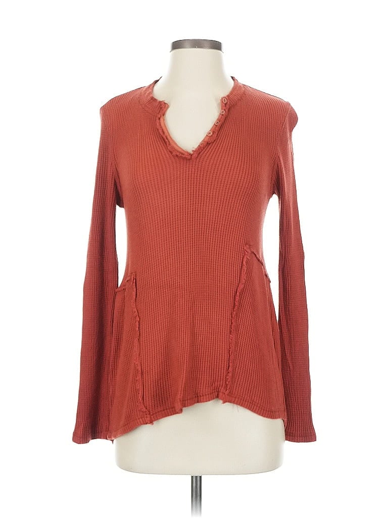 Pre-owned Sundance Pullover Sweater In Red