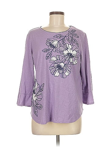 Alfred Dunner 3/4 Sleeve Top (view 1)