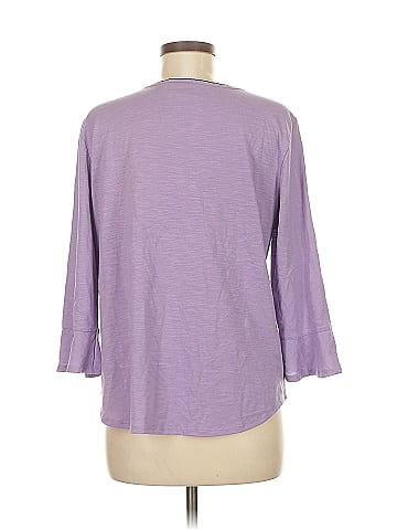 Alfred Dunner 3/4 Sleeve Top (view 2)