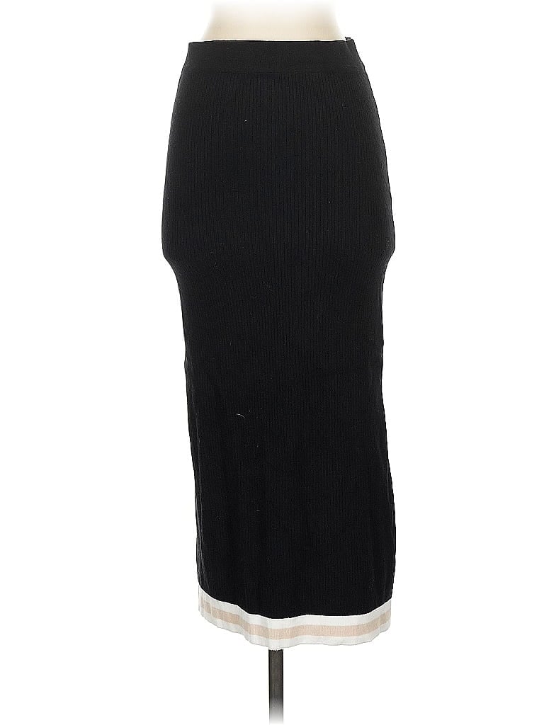 Pre-owned House Of Harlow 1960 Formal Skirt In Black
