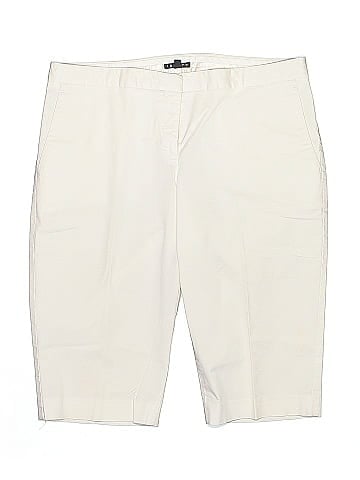 Theory Khaki Shorts (view 1)