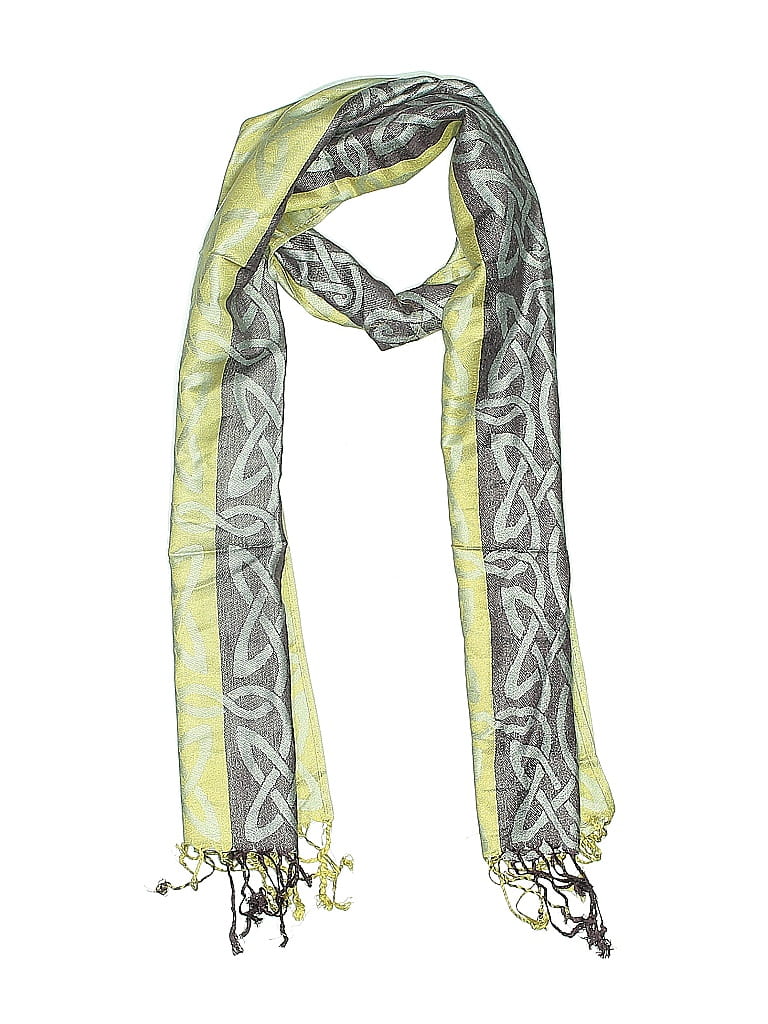 Pre-owned Assorted Brands Scarf In Brown