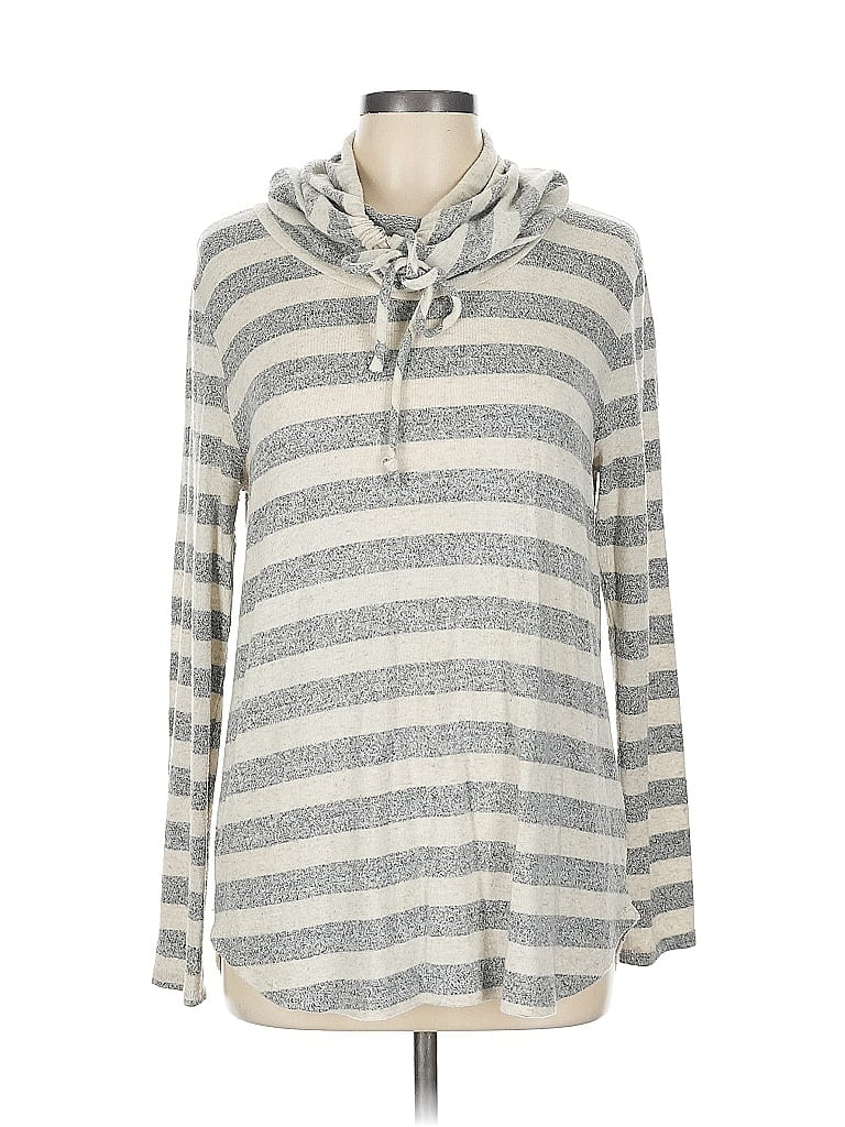 Pre-owned Pink Clover Pullover Sweater In Gray