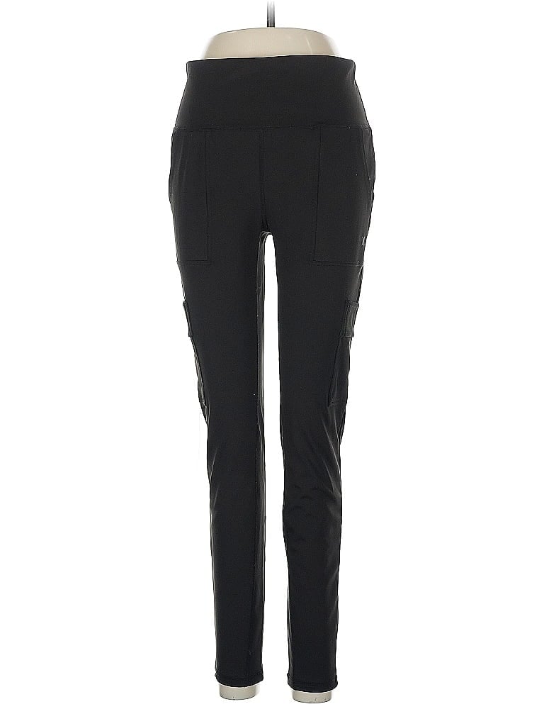 Pre-owned Hurley Active Pants In Black