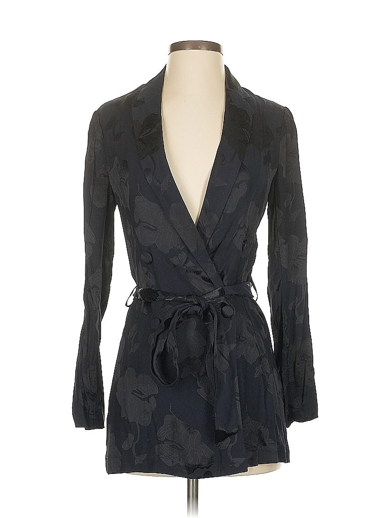 Pre-owned Dynamite Blazer Jacket In Gray