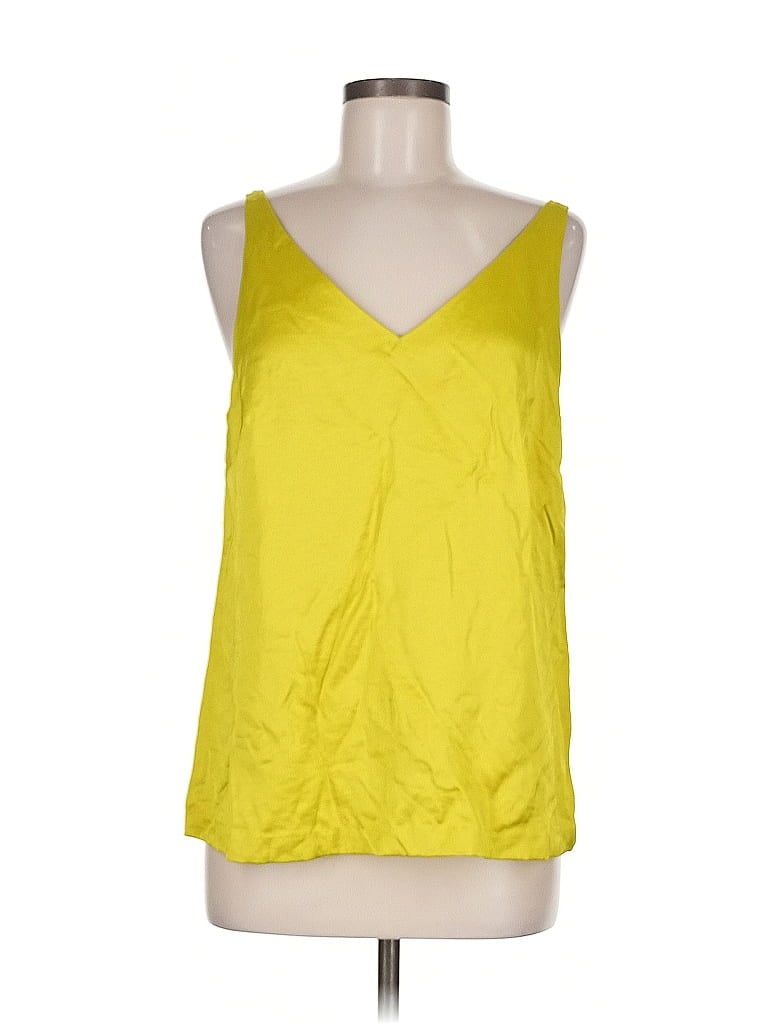 BANANA REPUBLIC Pre-owned Sleeveless Blouse In Yellow