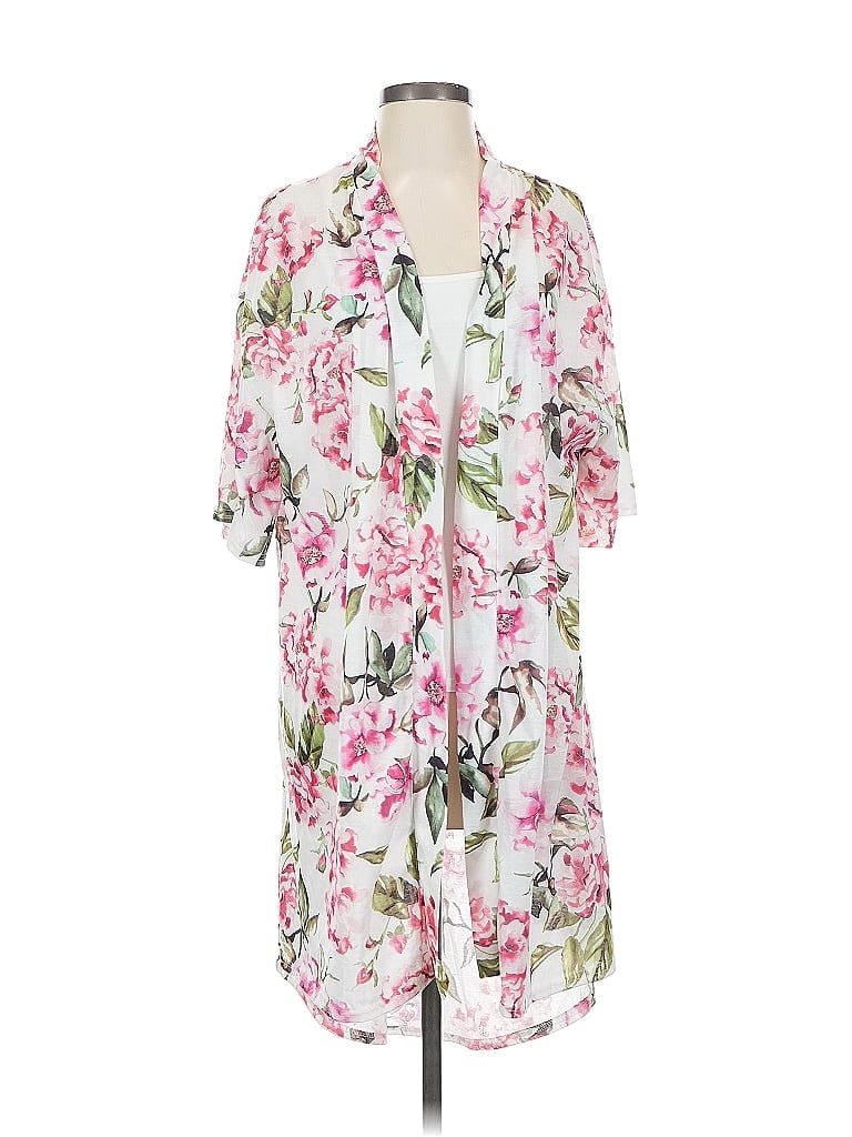 Pre-owned Show Me Your Mumu Kimono In Pink