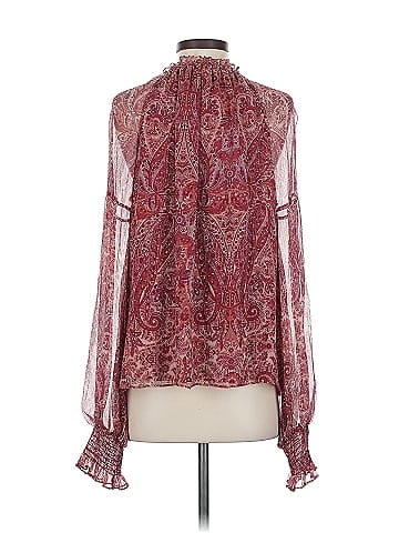 Ramy Brook Long Sleeve Silk Top (view 2)