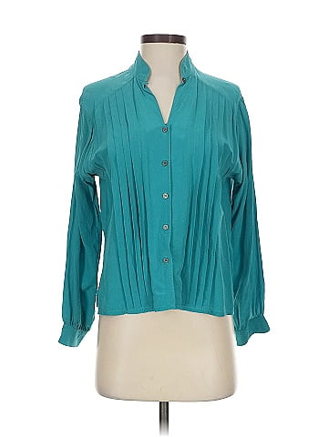 Condor Long Sleeve Silk Top (view 1)