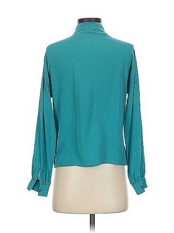 Condor Long Sleeve Silk Top (view 2)