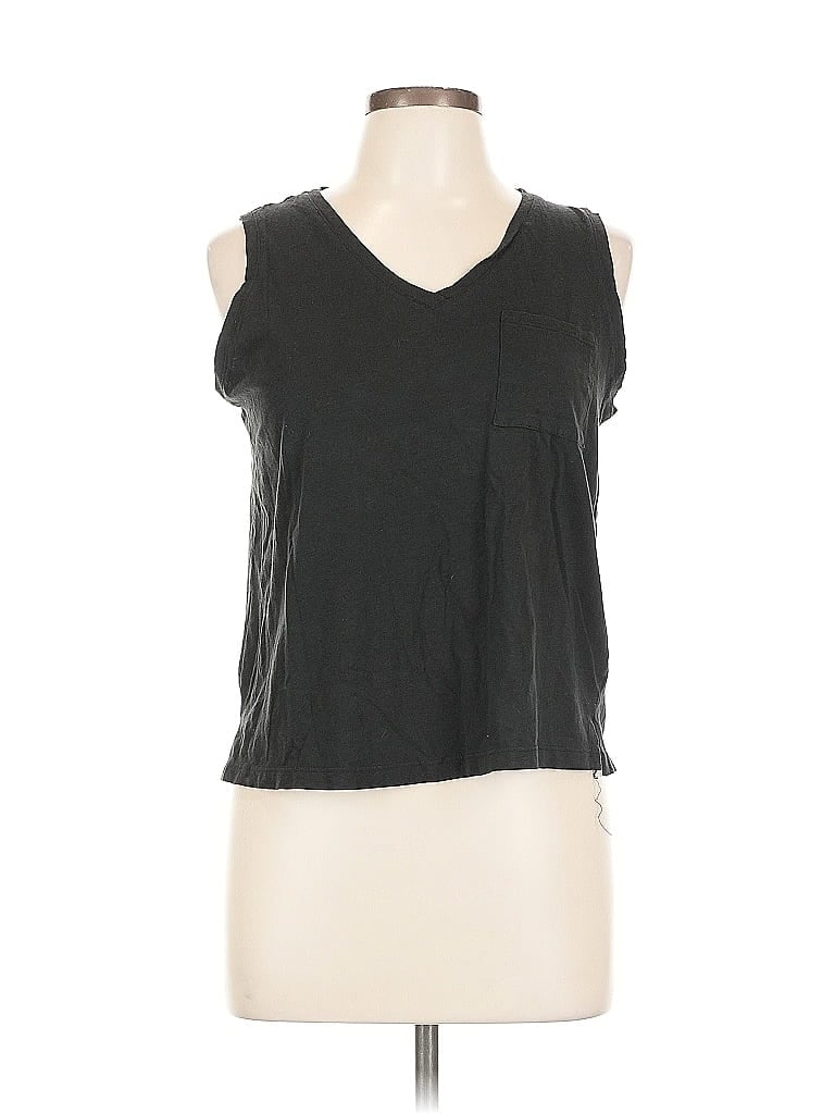 Pre-owned C&c California Sleeveless T-shirt In Black