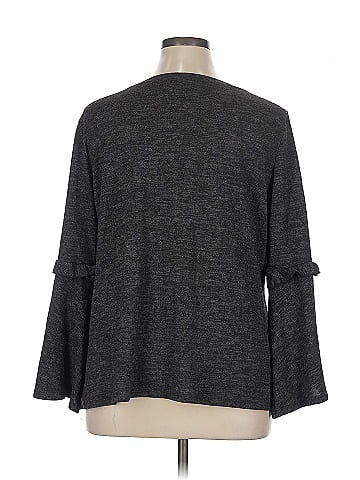 NY Collection 3/4 Sleeve Top (view 2)