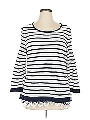 Cj Banks 3/4 Sleeve Top