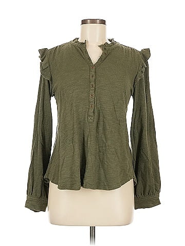 Pilcro Long Sleeve Blouse (view 1)