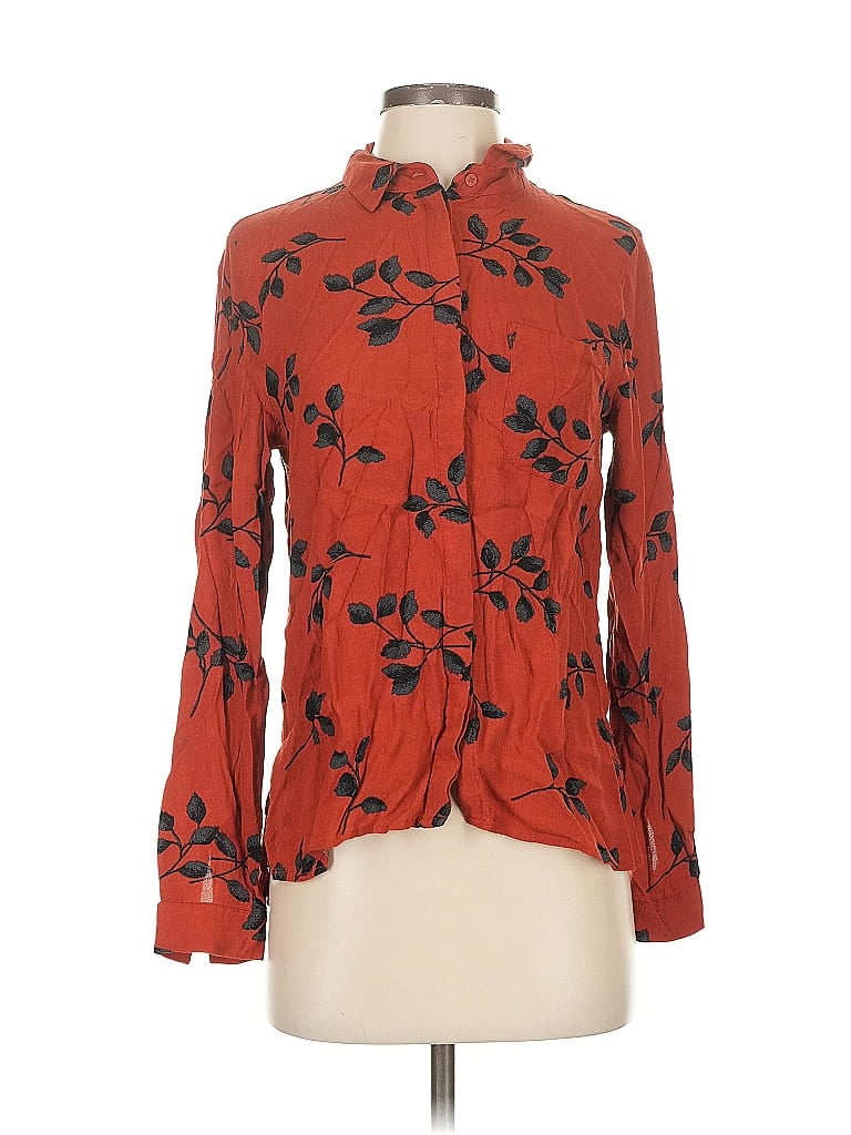 Click to view more detailed imagery on our partner's website Pre-owned Minimum Long Sleeve Blouse In Red