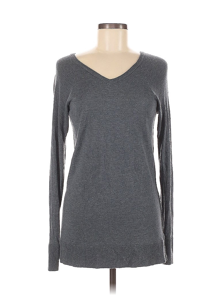 Pre-owned The Limited Pullover Sweater In Gray