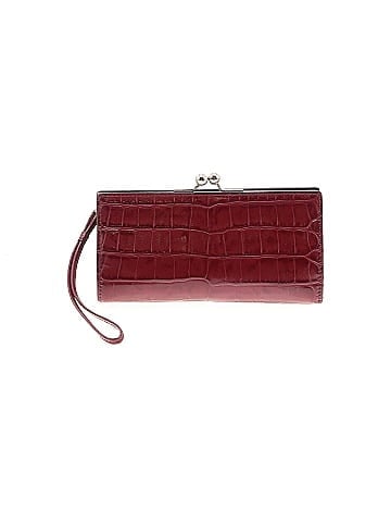 Burberry Vintage Embossed Leather Wristlet (view 1)