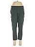 Apana Solid Green Active Pants Size XL - photo 1