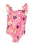 Baby Gap Floral Pink One Piece Swimsuit Size 18-24 mo - photo 1