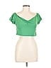 Unbranded Green Short Sleeve Top Size L - photo 1