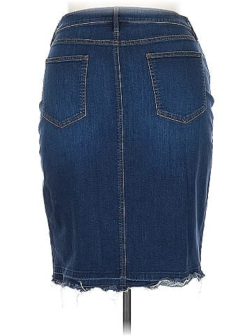 Ann Taylor Denim Skirt (view 2)