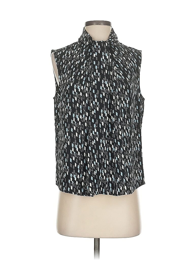NORDSTROM Pre-owned Sleeveless Blouse In Blue