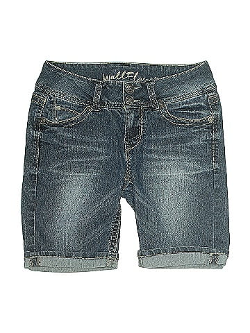 Wallflower Denim Shorts (view 1)