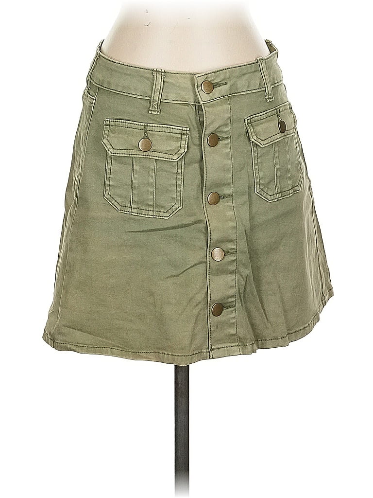 Pre-owned Altar'd State Casual Skirt In Green