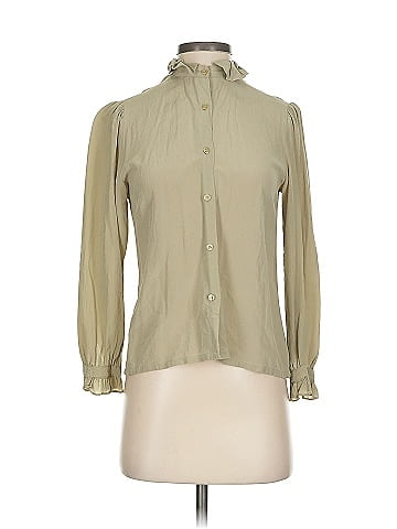 Condor Long Sleeve Silk Top (view 1)