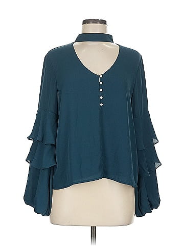 WAYF 3/4 Sleeve Blouse (view 1)