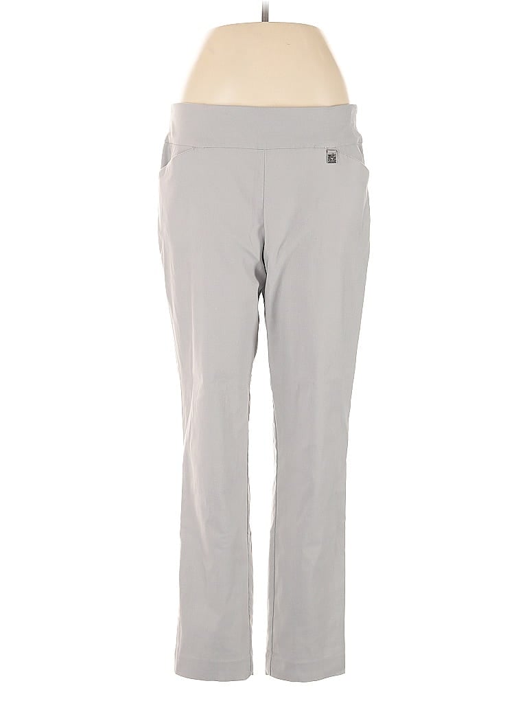 Pre-owned Anne Klein Active Pants In Gray