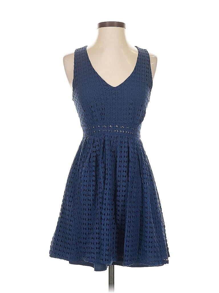 Pre-owned Mi Ami Cocktail Dress In Blue