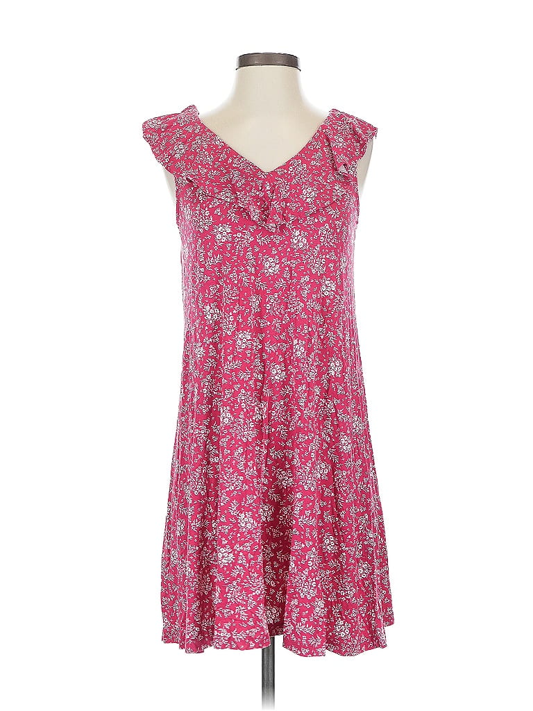 Pre-owned Ann Taylor Loft Outlet Casual Dress In Pink